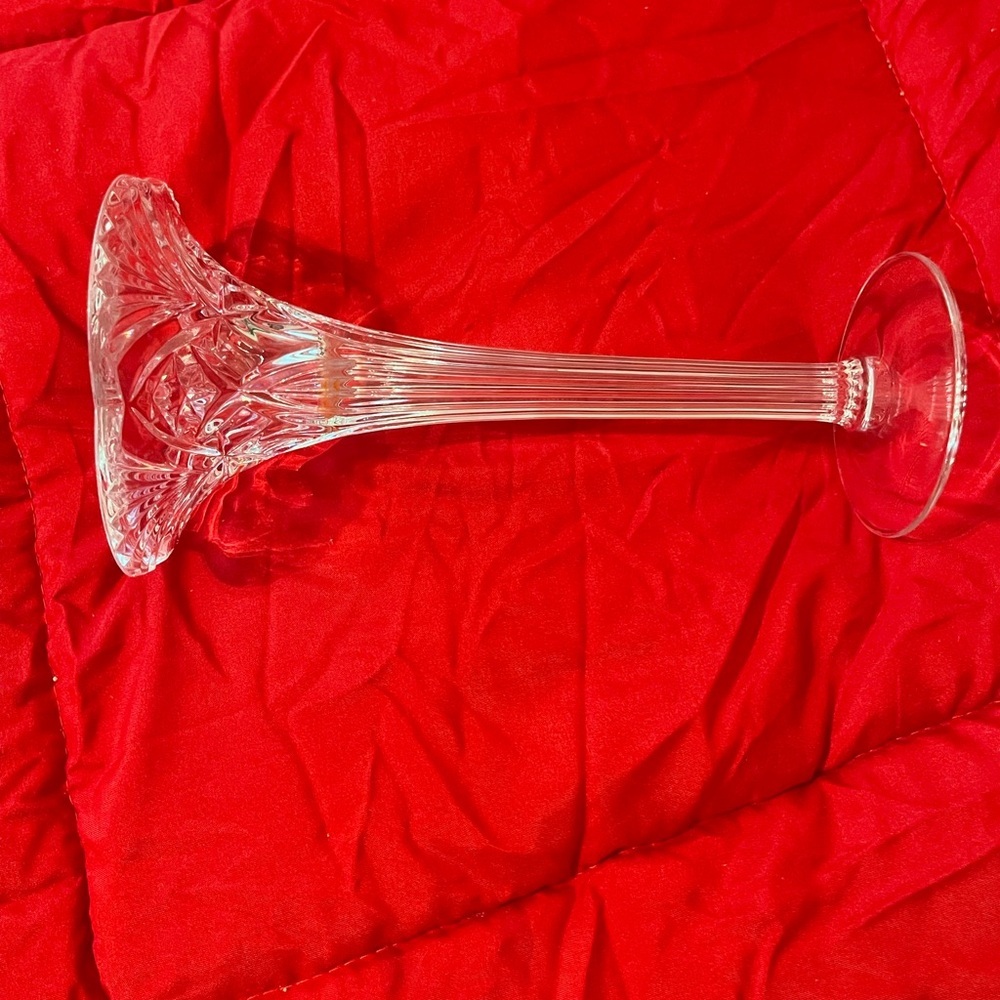 Cristal D’Arques- Durand Vincennes Single- light candlestick‎ - Picture 3 of 6